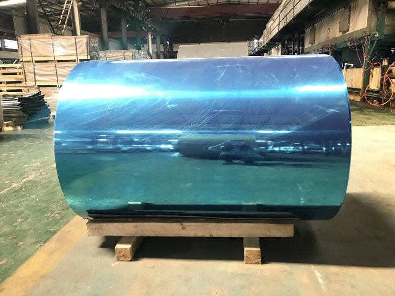 blue mirror aluminum