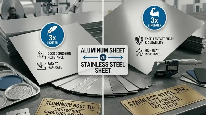 6061 vs 6063 Aluminum Sheet: What Is the Difference?