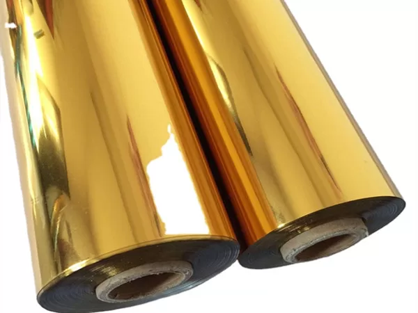 gold aluminium foil