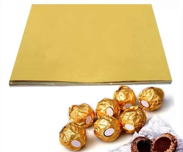 gold aluminium foil