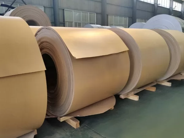 Polykraft coated aluminum coil