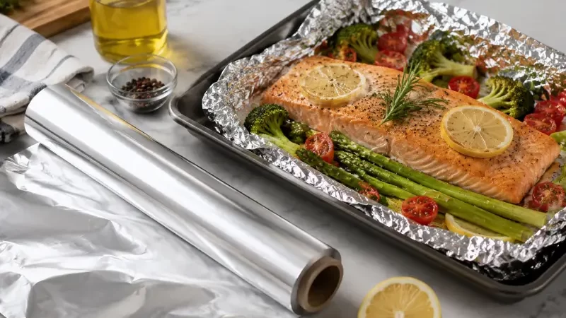 Cooking with Aluminum Foil