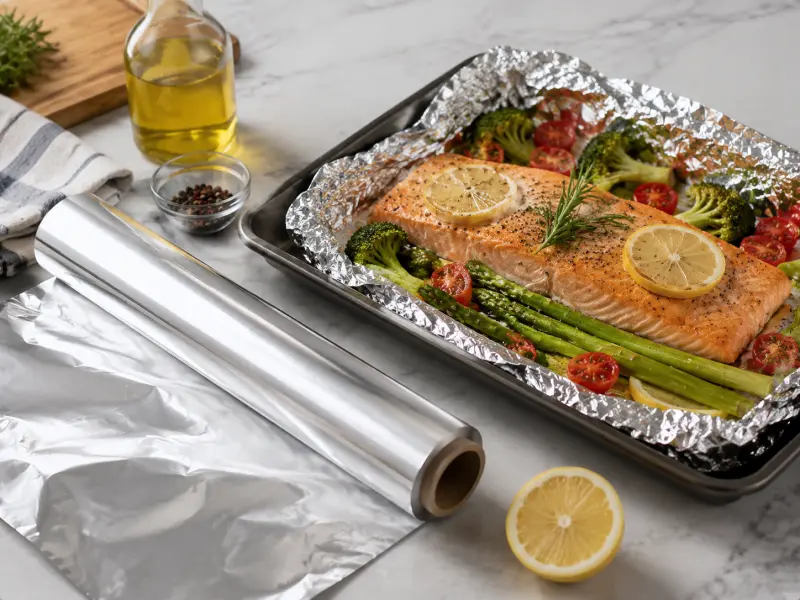 Cooking with Aluminum Foil