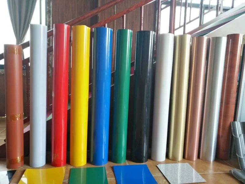 Color coated aluminum coils