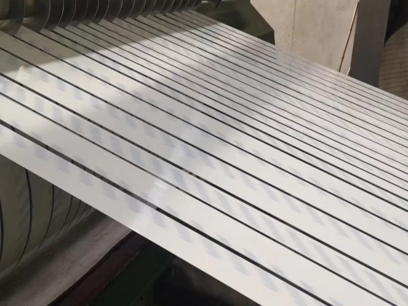 Aluminum channel letter strips