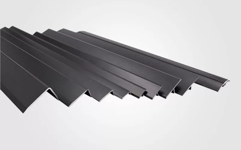 Mr Metal Aluminum 1.5" X 1" X 92" Black Angle Trim – 90°, 0.045" Thick, USA Made