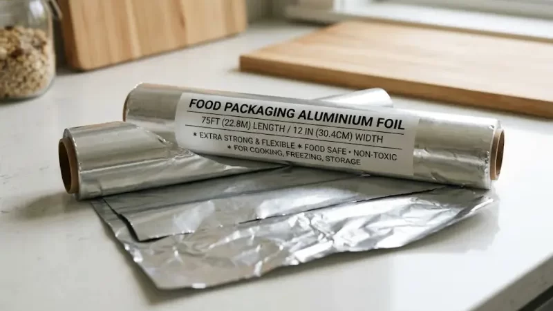 75ft Food Packaging Aluminium Foil