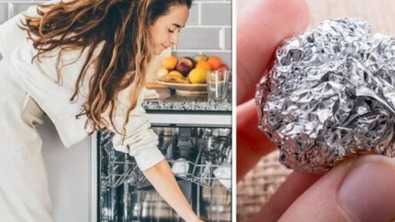 Putting Aluminum Foil in Dishwasher
