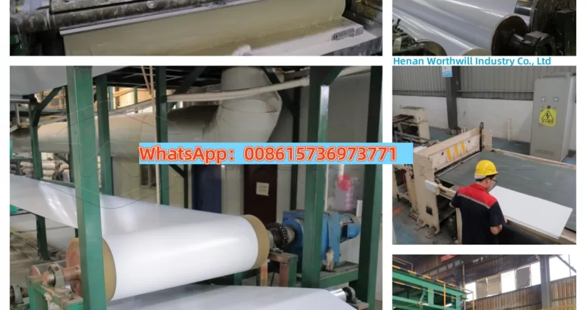 white color coated aluminum coil