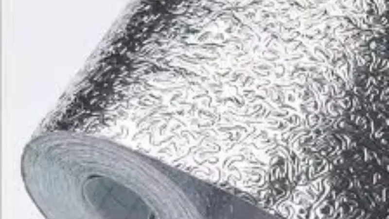 What is embossed aluminium foil