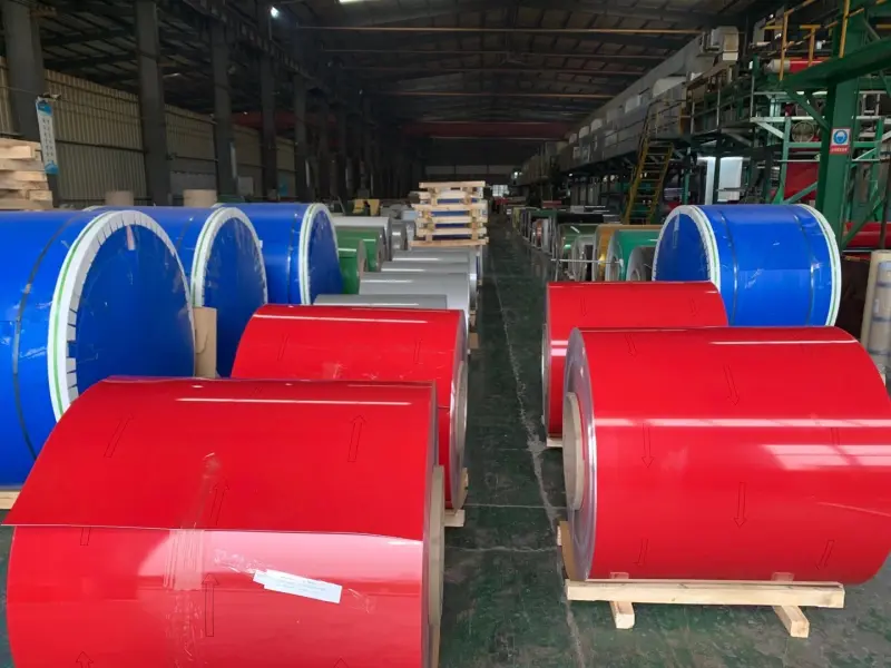 Color Coated Aluminum Coil Factory