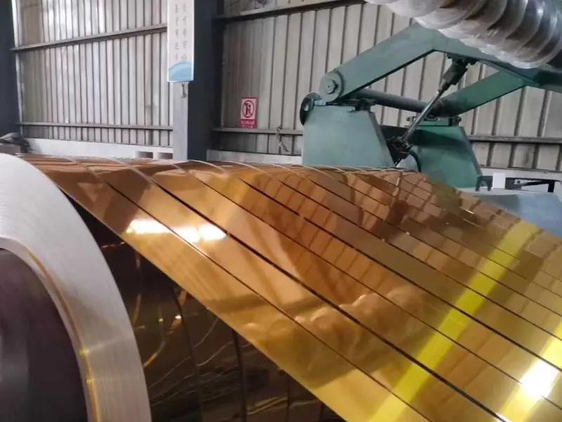 Gold Mirror Aluminum Strip