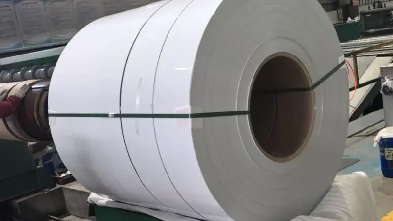 ainted White Aluminum Coils for UV Printing