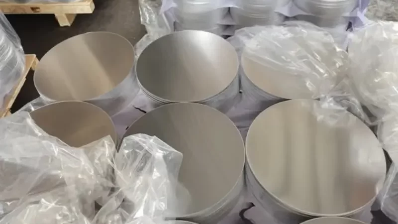Deep drawing aluminum circle material