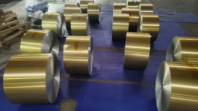 Coated Aluminum Foil