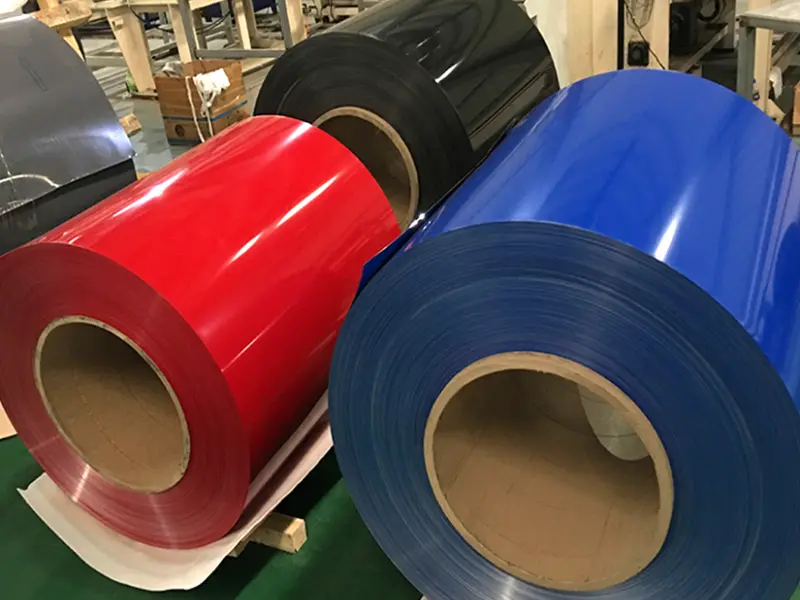 Corrosion-resistant painted aluminum coil for industrial use