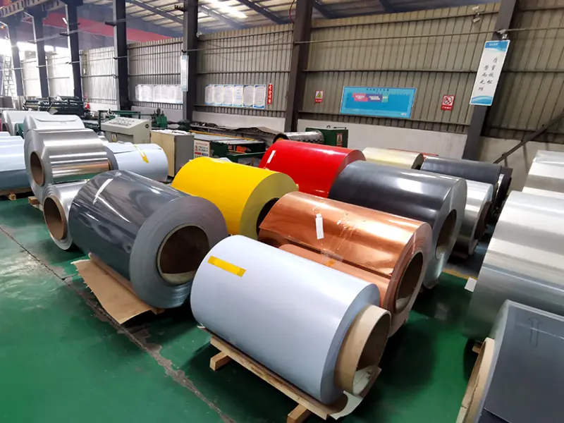 High-quality painted aluminum coil for roofing and cladding
