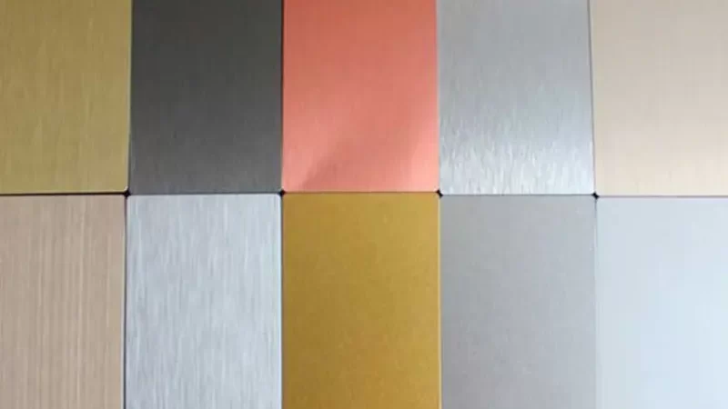 Anodized aluminum vs painted aluminum surface comparison
