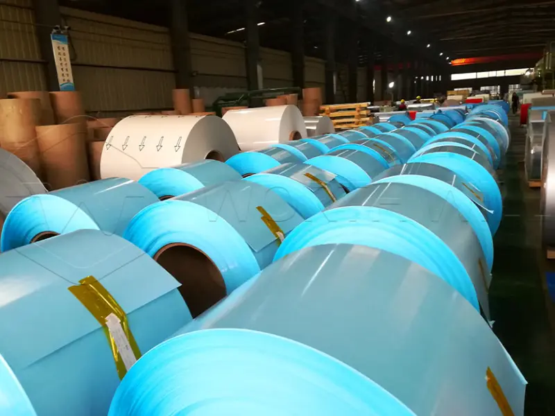 Aluminium jacketing insulation