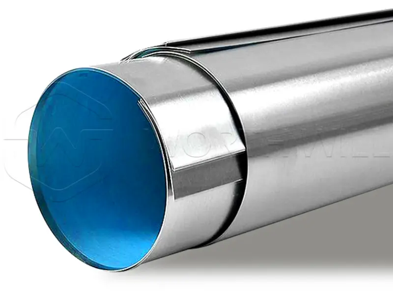 Aluminium jacketing insulation