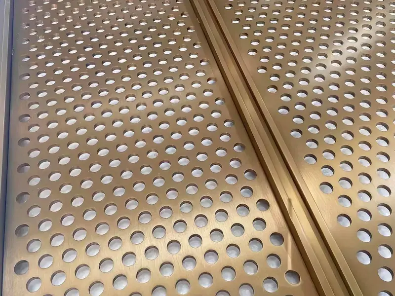 Perforated Aluminium Mesh