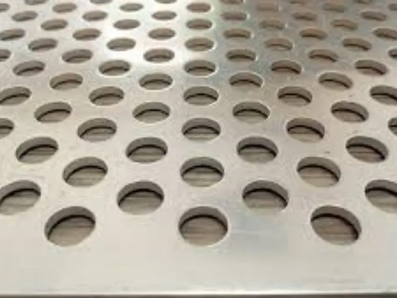 Aluminum perforated metal sheet for facade use