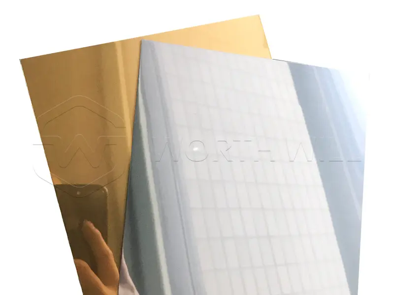 Mirror silver sublimation aluminum