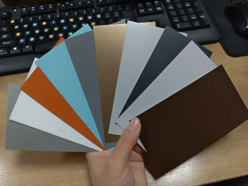 Roller color coated
