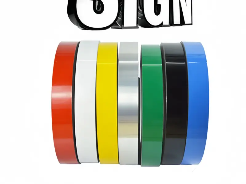 Aluminum strip for bending channel letter