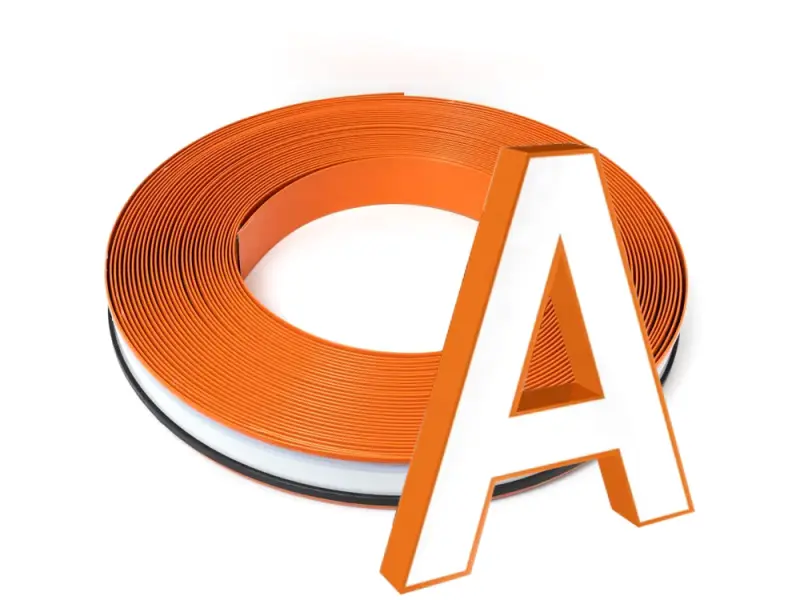 Aluminum strip for bending channel letter