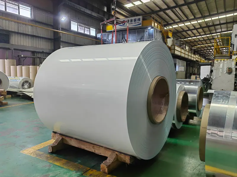 Aluminum coil for gutter