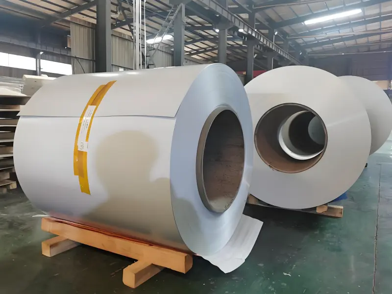 Aluminum coil for gutter