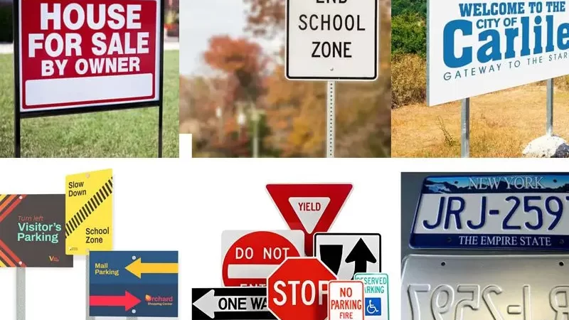 Road Sign Aluminum Sheet