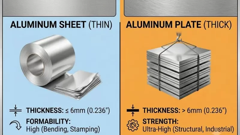 Aluminum Sheet vs. Plate: Choosing the Right Material