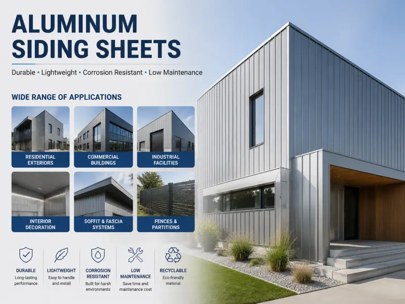 Aluminum Siding Sheets