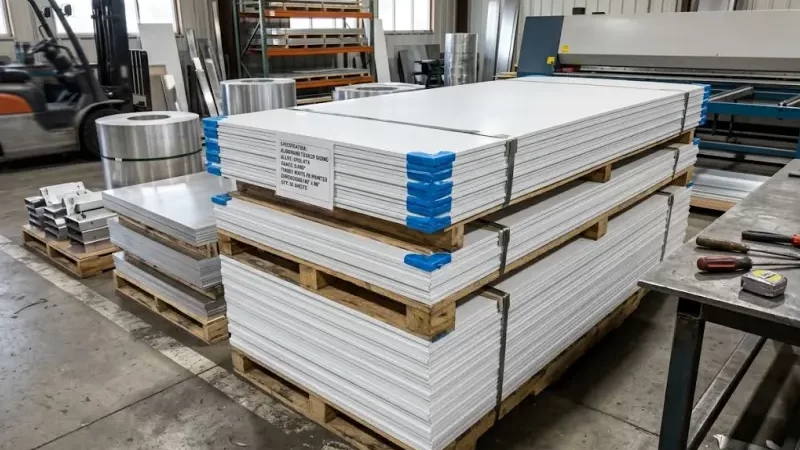 Aluminum Trailer Siding Sheets