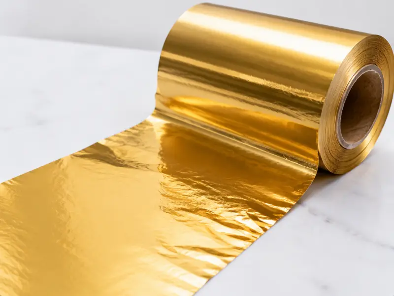 Gold Aluminum Foil
