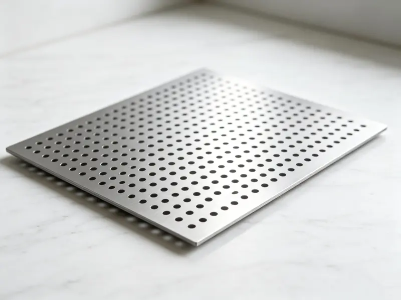 Perforated aluminum sheet metal