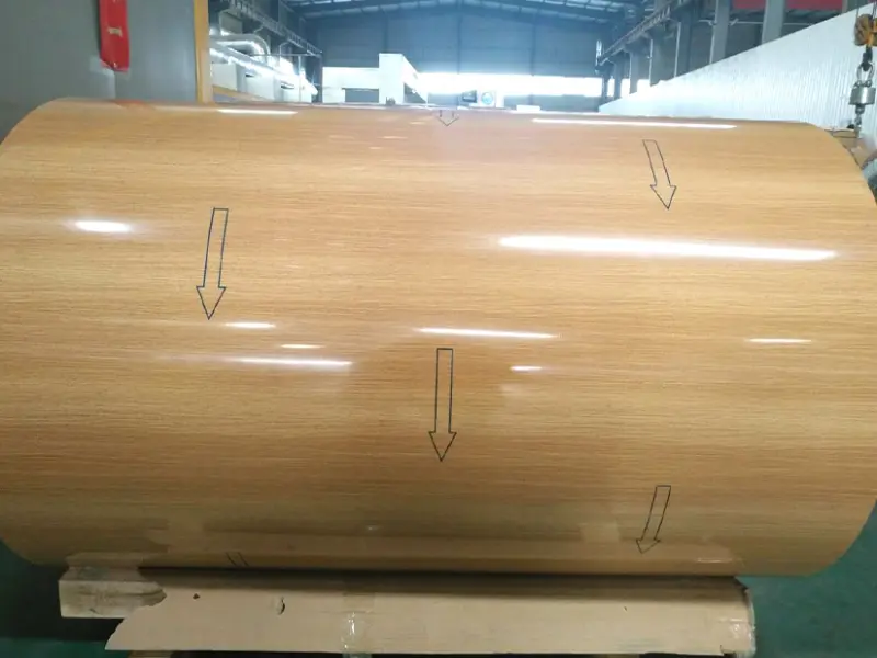 Wooden Color Coated Aluminum Sheets